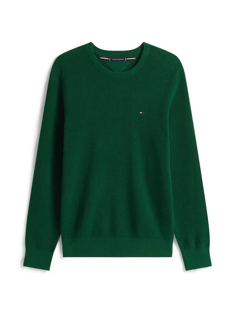 Tommy Hilfiger Pullover & Sweatshirts|Big Boys*ESSENTIAL STRUCTURE CREW NECK ornamental green heather