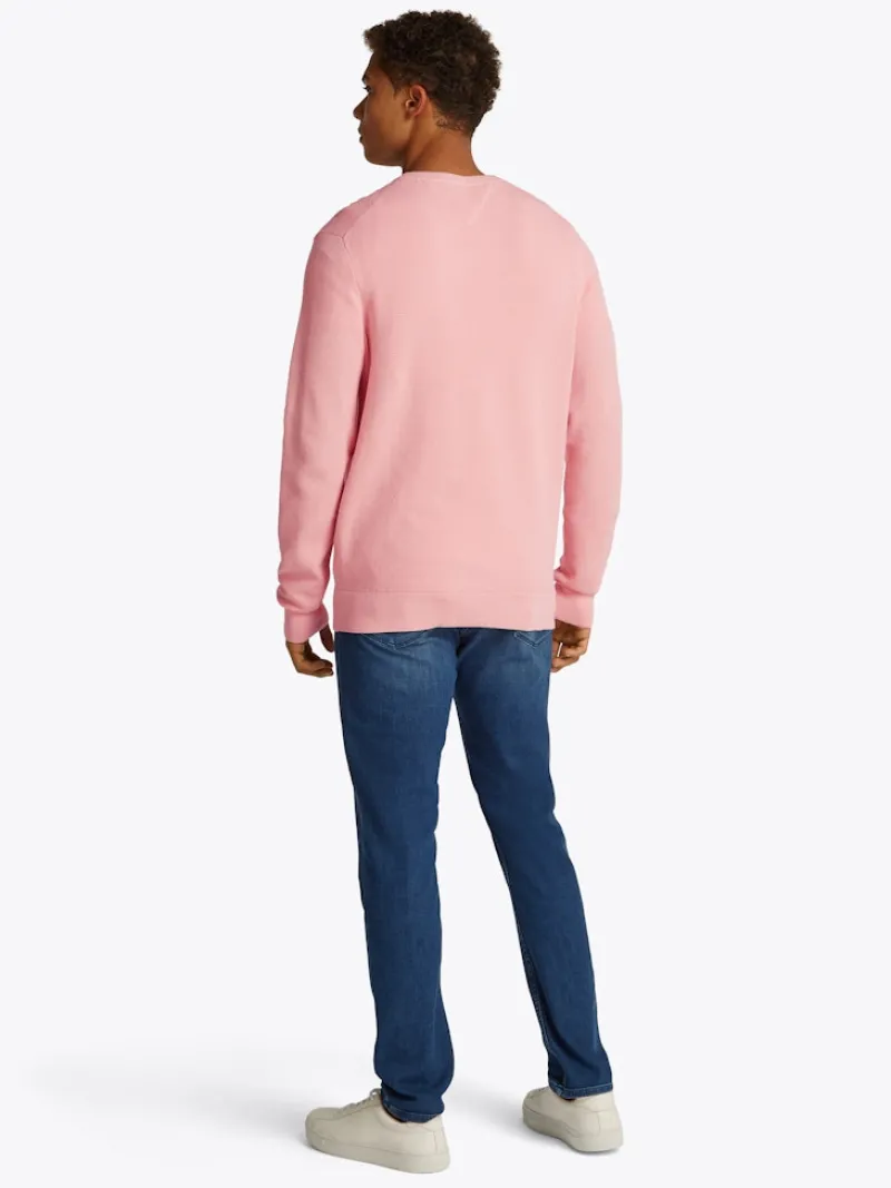 Tommy Hilfiger Pullover & Sweatshirts|Big Boys*ESSENTIAL STRUCTURE CREW NECK pink shade