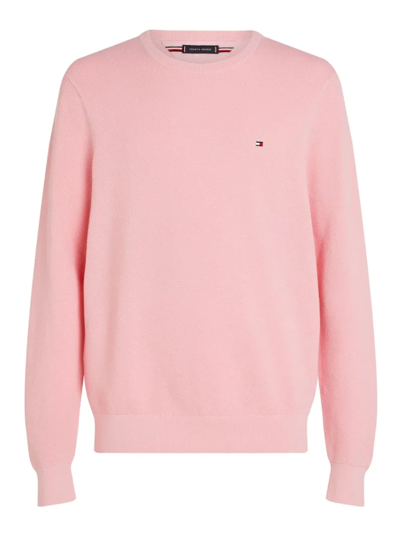 Tommy Hilfiger Pullover & Sweatshirts|Big Boys*ESSENTIAL STRUCTURE CREW NECK pink shade