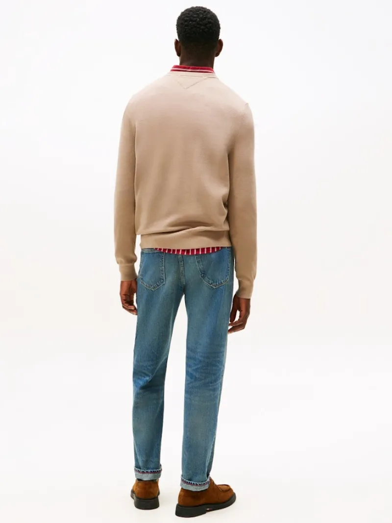 Tommy Hilfiger Pullover & Sweatshirts|Big Boys*ESSENTIAL STRUCTURE CREW NECK coastal taupe