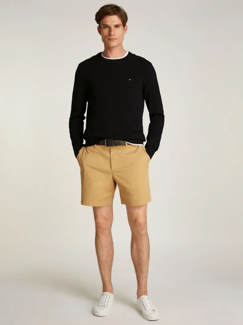 Tommy Hilfiger Pullover & Sweatshirts|Big Boys*ESSENTIAL STRUCTURE CREW NECK Black