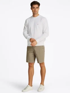 Tommy Hilfiger Pullover & Sweatshirts|Big Boys*ESSENTIAL TERRY CREWNECK white