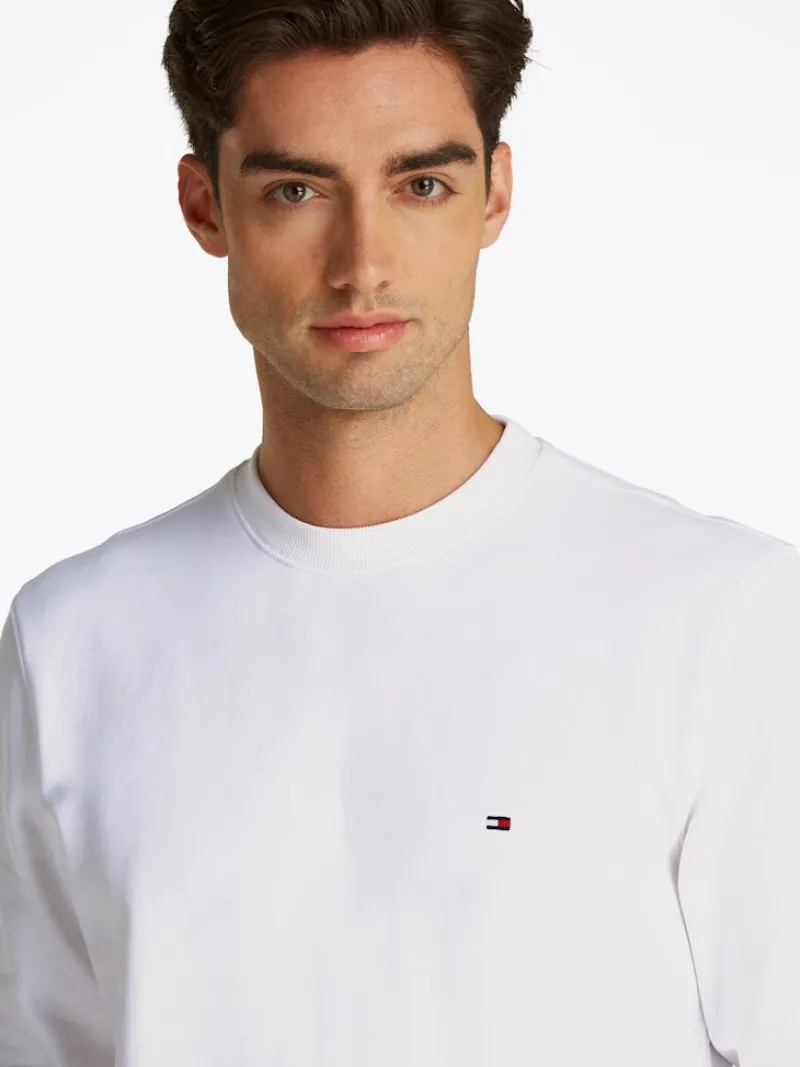 Tommy Hilfiger Pullover & Sweatshirts|Big Boys*ESSENTIAL TERRY CREWNECK white