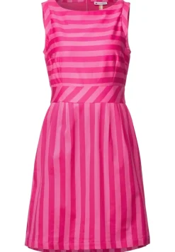 Street One Kleider*Etuikleid mit Streifenmuster nu pink