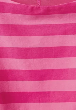 Street One Kleider*Etuikleid mit Streifenmuster nu pink