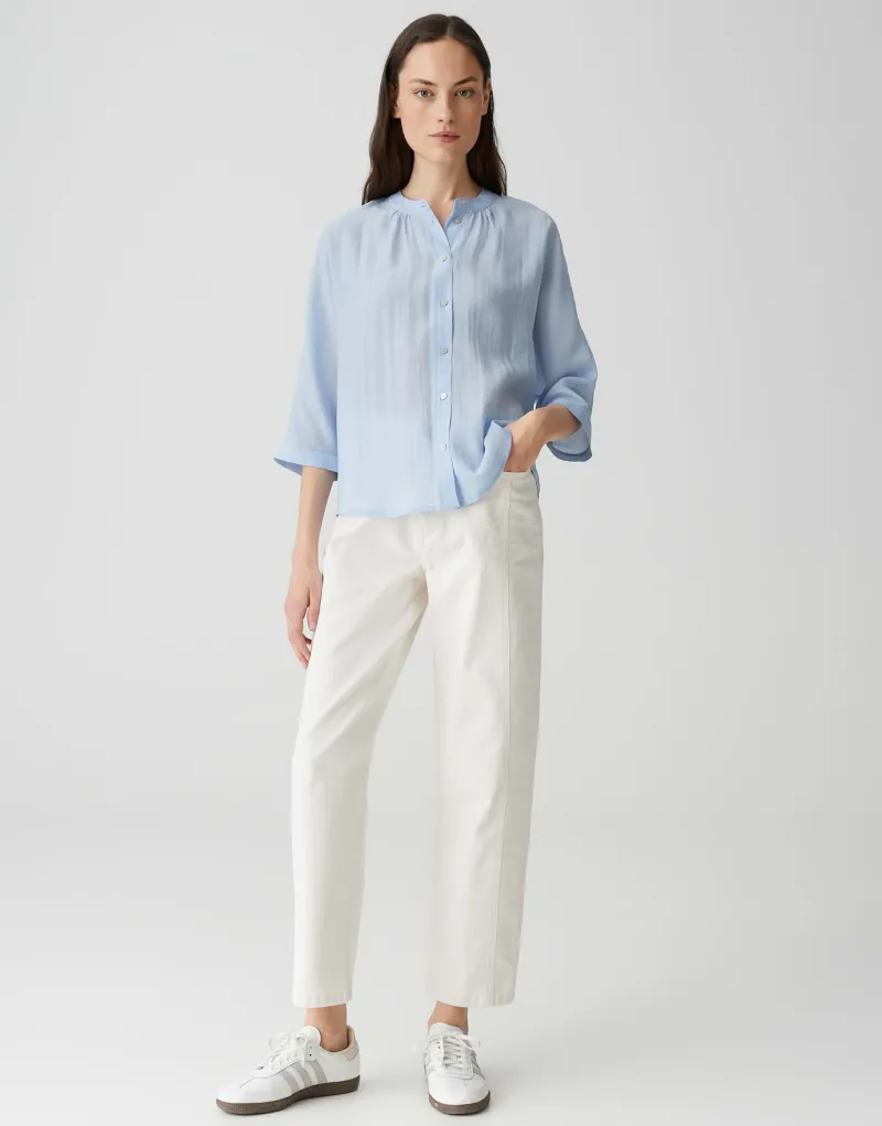 Opus Blusen*Fabell oxford blue