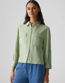 Opus Blusen*Fadelia green glow