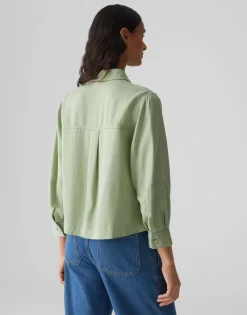 Opus Blusen*Fadelia green glow