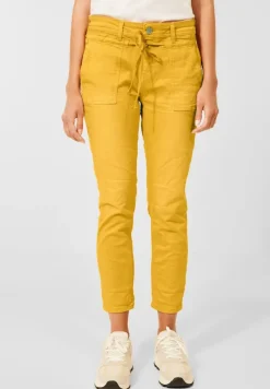 Street One Hosen*Farbige Loose Fit Jeans dull sunset yellow wash