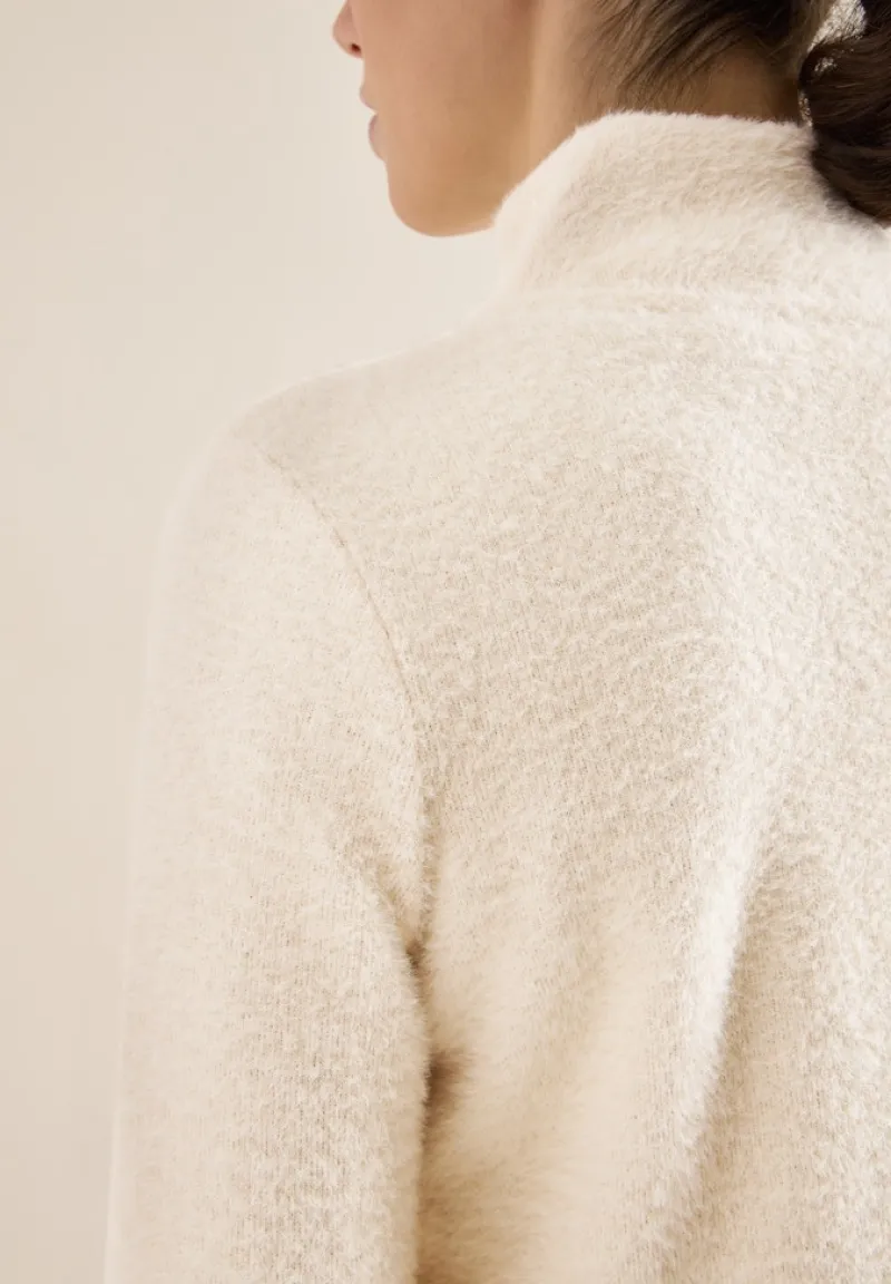 Cecil Pullover & Sweatshirts*Federgarn Jacke light greige