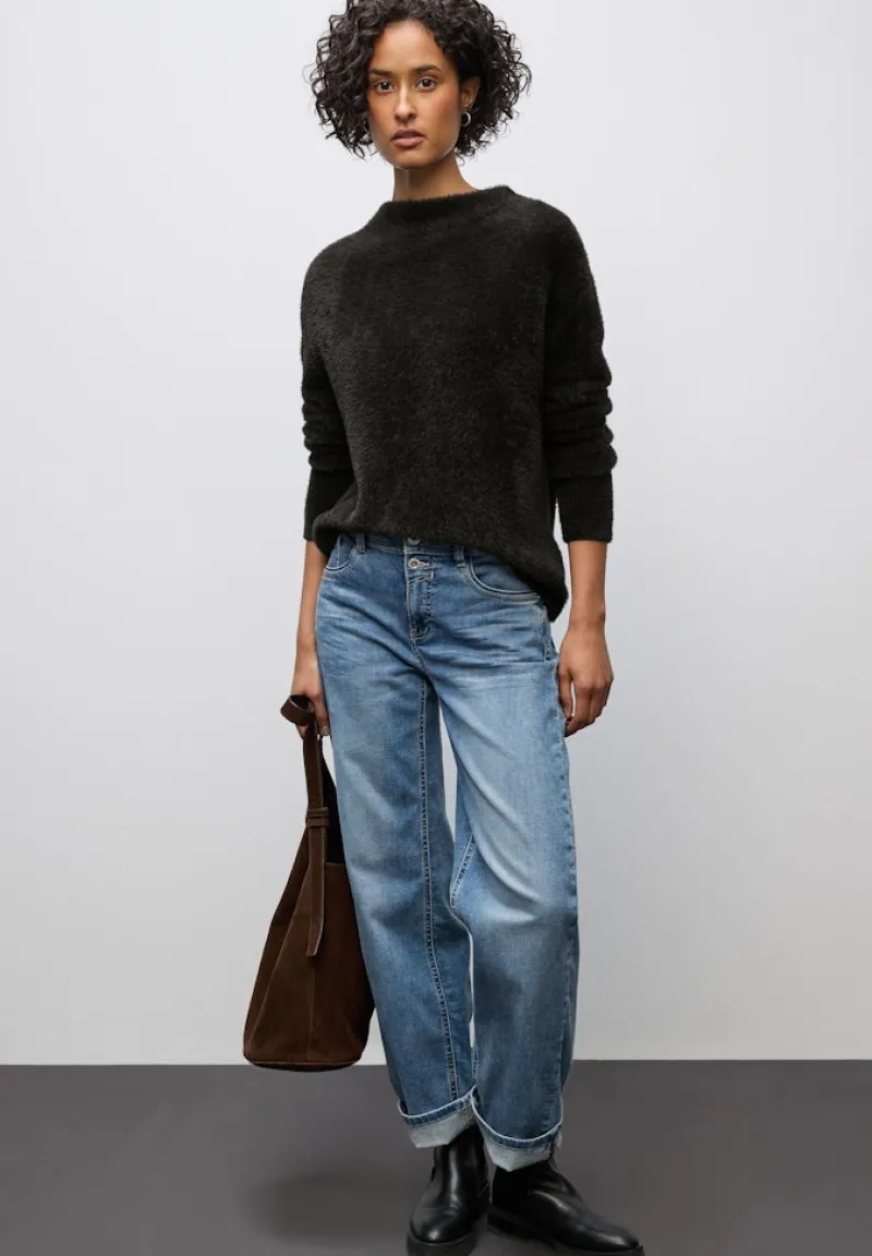 Street One Pullover & Sweatshirts*Federgarn Pullover darkest brown