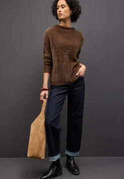 Street One Pullover & Sweatshirts*Federgarn Pullover hazelnut brown