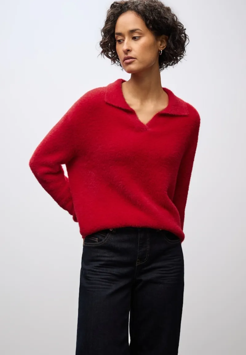 Street One Pullover & Sweatshirts*Federgarn Pullover Racing Red