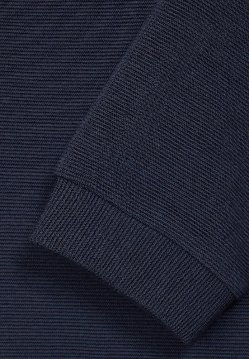 Street One Pullover & Sweatshirts*Feines Langarmshirt deep blue