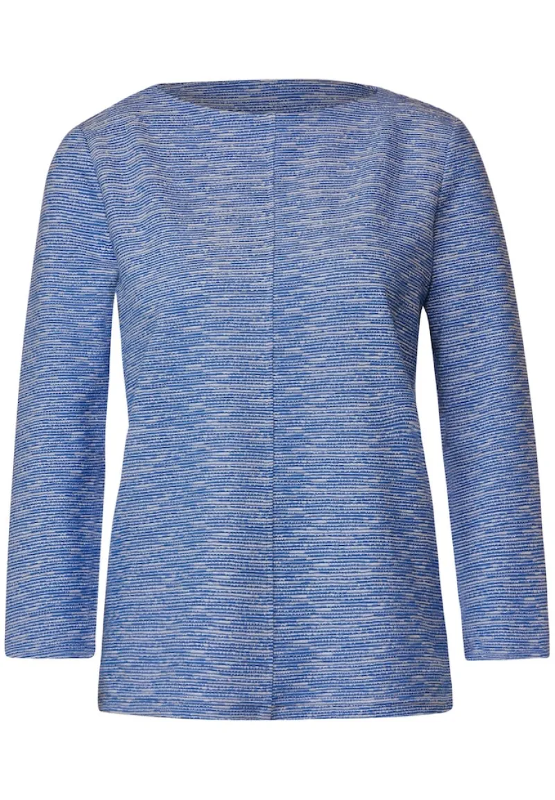 Street One Shirts*Feines Struktur Shirt fresh intense gentle blue