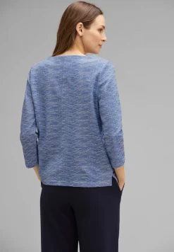 Street One Shirts*Feines Struktur Shirt fresh intense gentle blue