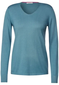 Cecil Pullover & Sweatshirts*Feinstrick Pullover adriatic blue