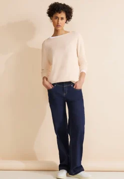 Street One Shirts*Feinstrick Shirt lucid white