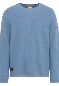 Camel Active Pullover & Sweatshirts|Big Boys*Feinstrickpullover aus organic Cotton elemental blue