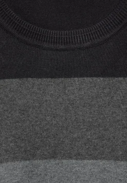 Street One Men Pullover & Sweatshirts|Big Boys*Feinstrickpullover Black
