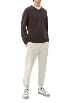 s.Oliver Pullover & Sweatshirts|Big Boys*Feinstrickpullover mit V-Ausschnitt braun2