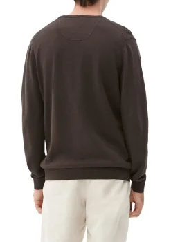 s.Oliver Pullover & Sweatshirts|Big Boys*Feinstrickpullover mit V-Ausschnitt braun2