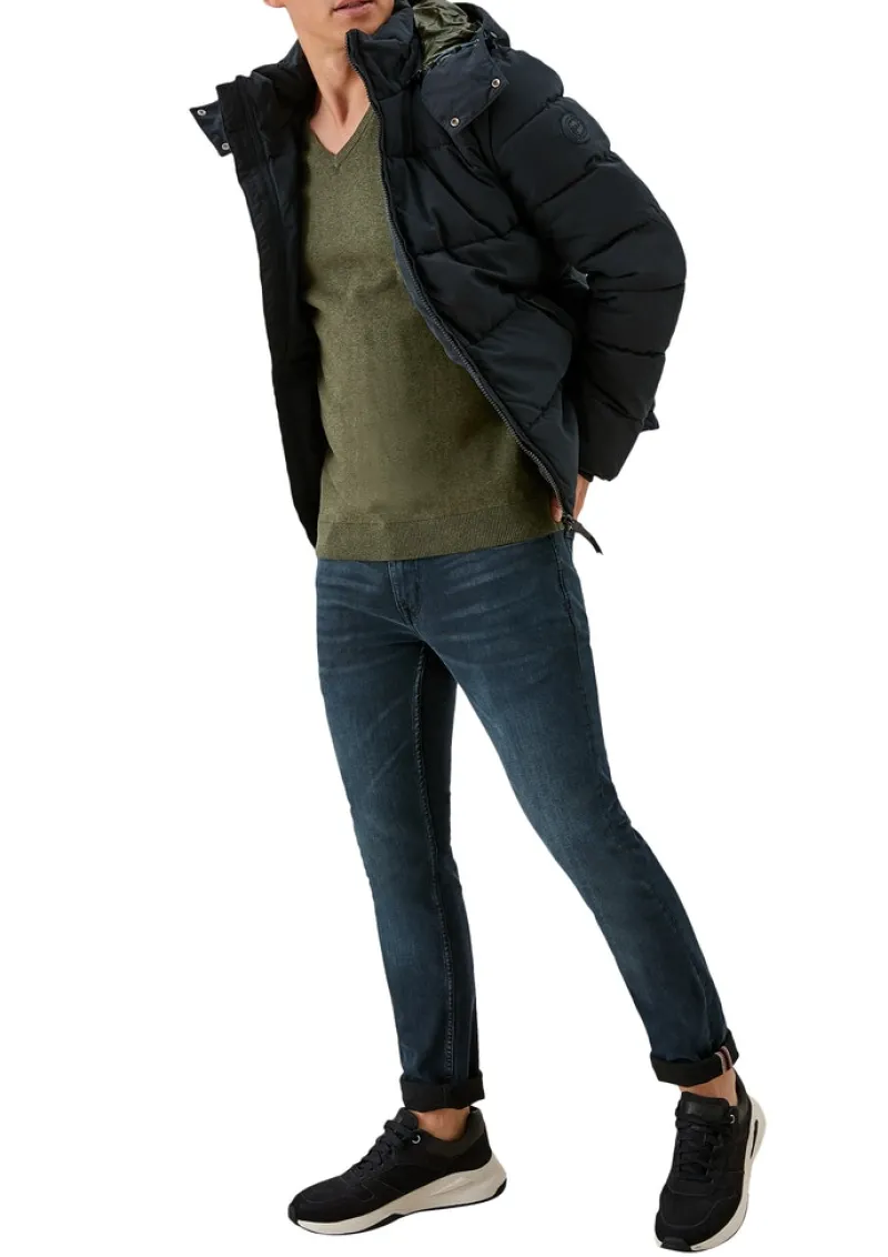 s.Oliver Pullover & Sweatshirts|Big Boys*Feinstrickpullover mit V-Ausschnitt grün2