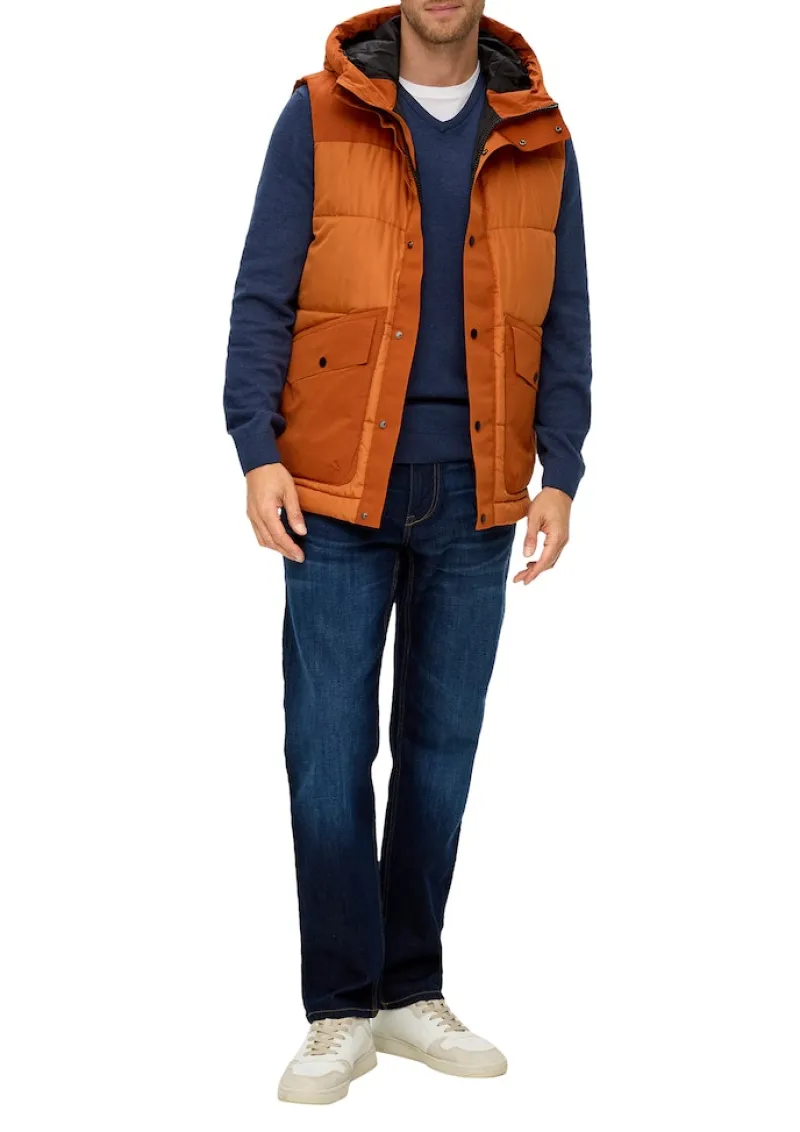 s.Oliver Pullover & Sweatshirts|Big Boys*Feinstrickpullover mit V-Ausschnitt blau2