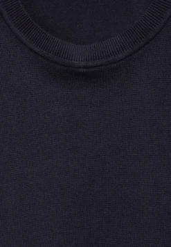 Street One Men Pullover & Sweatshirts|Big Boys*Feinstrickpullover nightfall blue
