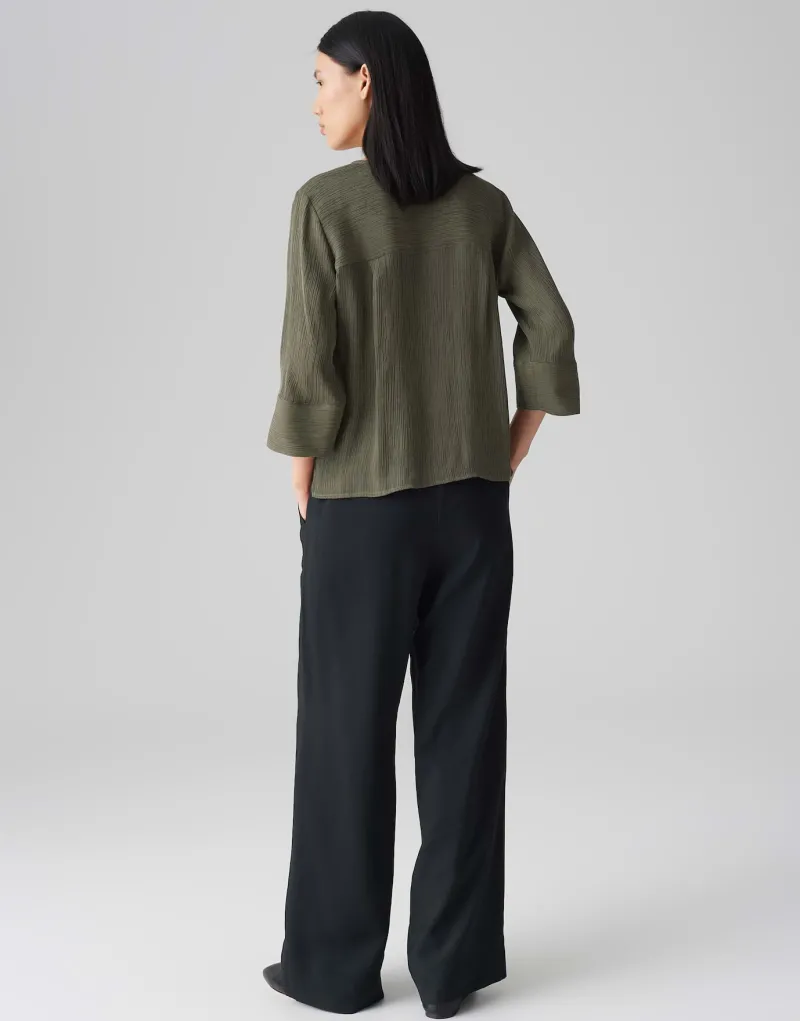 Opus Blusen*Felsea olive leaf