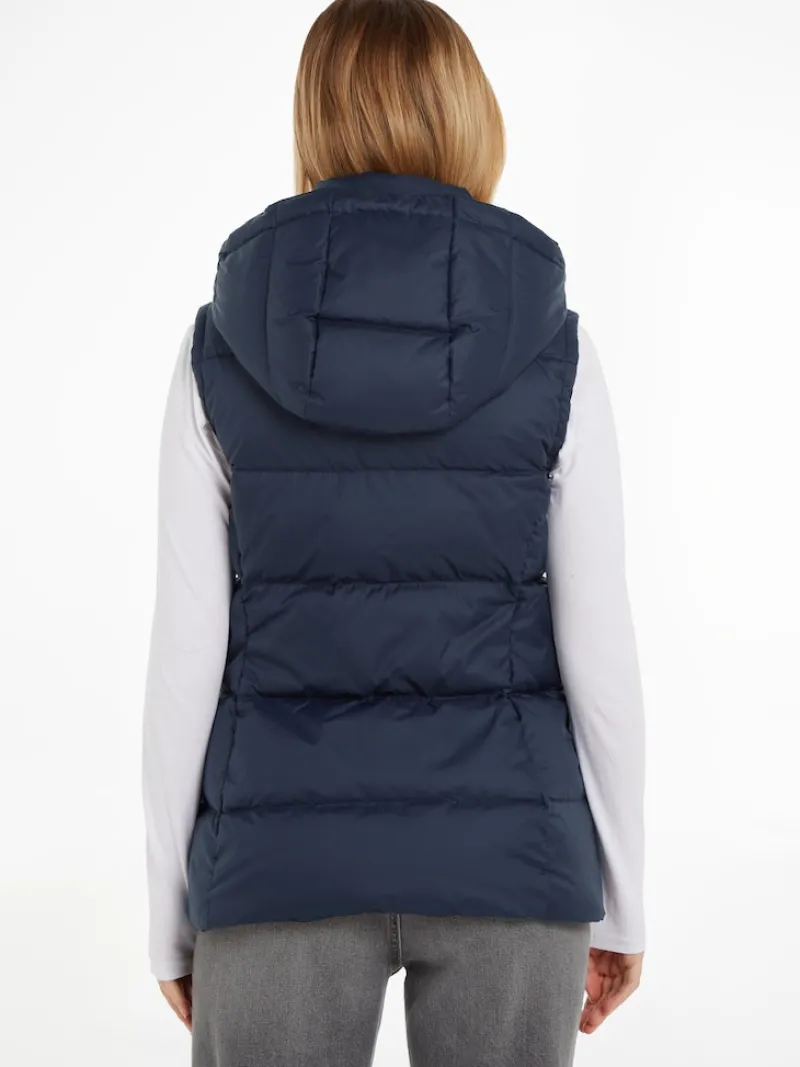 Tommy Hilfiger Westen*FEMININE MW RECYCLED DOWN VEST desert sky