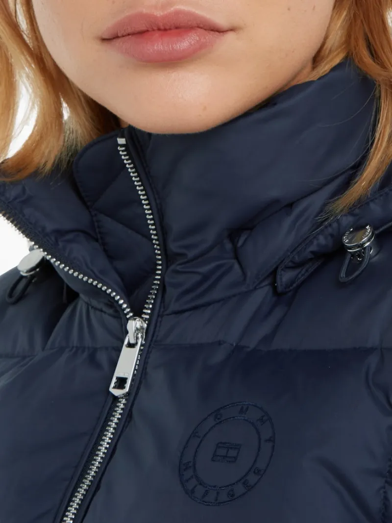 Tommy Hilfiger Westen*FEMININE MW RECYCLED DOWN VEST desert sky