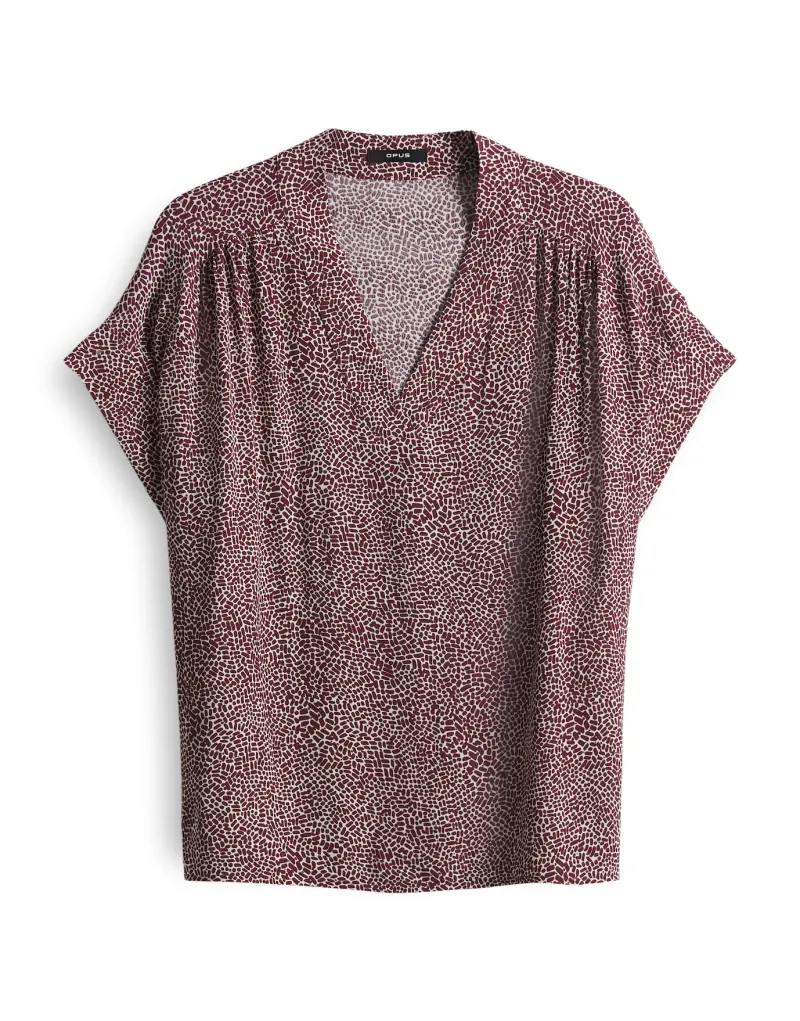 Opus Blusen*Filva minimal cassis