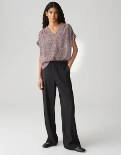 Opus Blusen*Filva minimal cassis