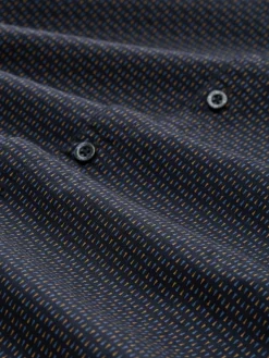 Tom Tailor Hemden|Big Boys*Fitted Hemd mit Muster navy mini spike design