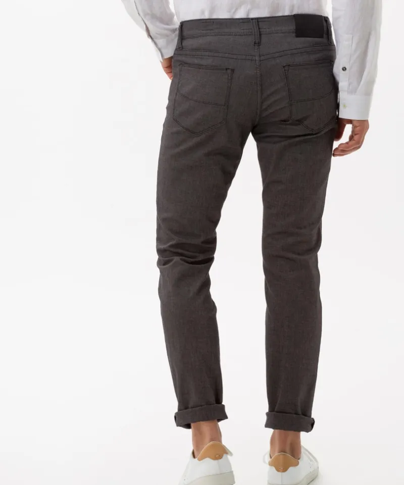 Brax Hosen|Big Boys*Five-Pocket-Hose in Two Tone-Optik Black