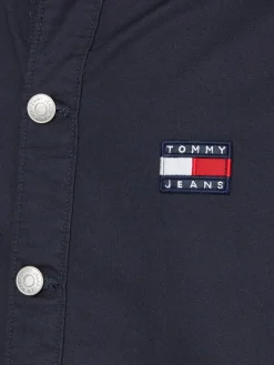 Tommy Jeans Hemden*Flag Overshirt twilight navy