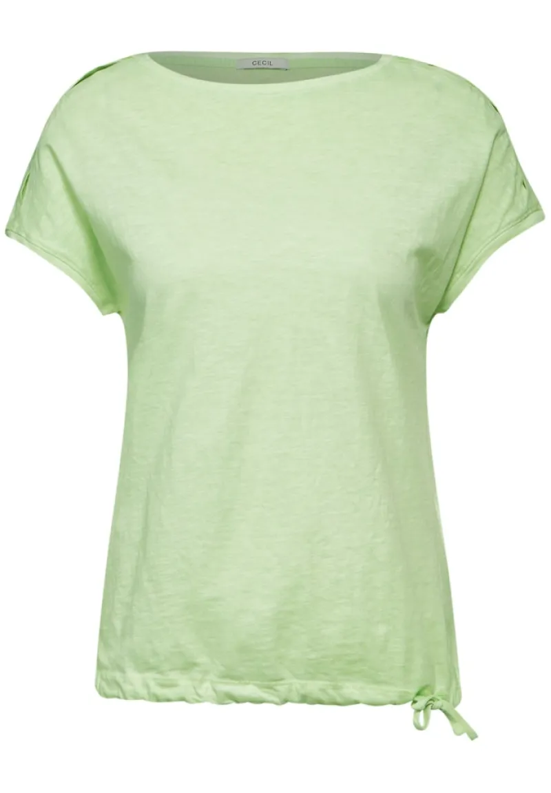 Cecil Shirts*Flammgarn T-Shirt matcha lime