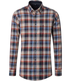 CASAMODA Hemden|Big Boys*Flanellhemd anthrazit