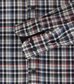 CASAMODA Hemden|Big Boys*Flanellhemd blau2