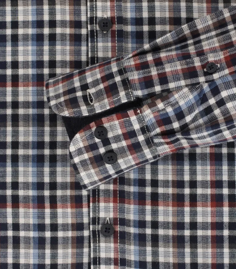 CASAMODA Hemden|Big Boys*Flanellhemd blau2