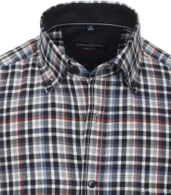 CASAMODA Hemden|Big Boys*Flanellhemd blau2