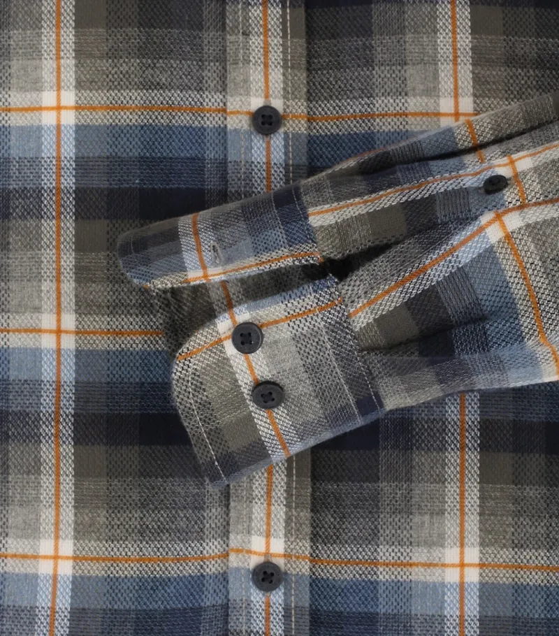 CASAMODA Hemden|Big Boys*Flanellhemd Blau