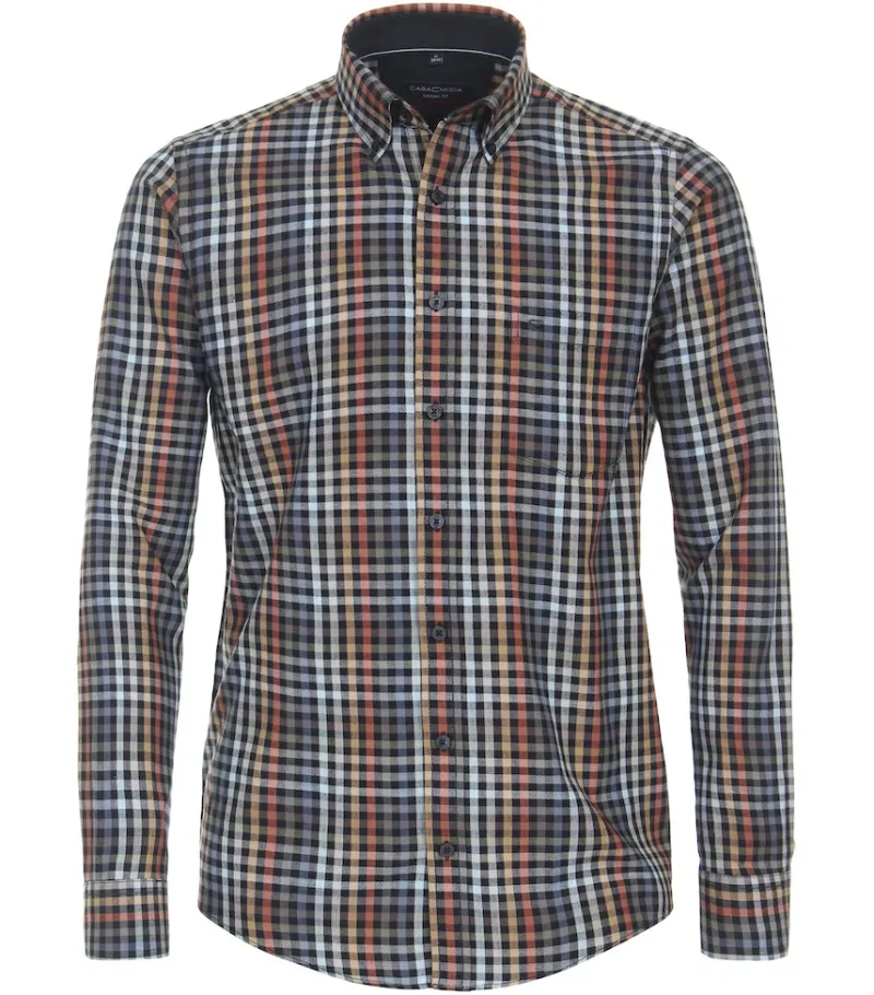 CASAMODA Hemden|Big Boys*Flanellhemd Blau