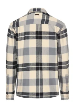 Camel Active Hemden|Big Boys*Flanellhemd mit Kontrastdetails und Brusttaschen dark blue