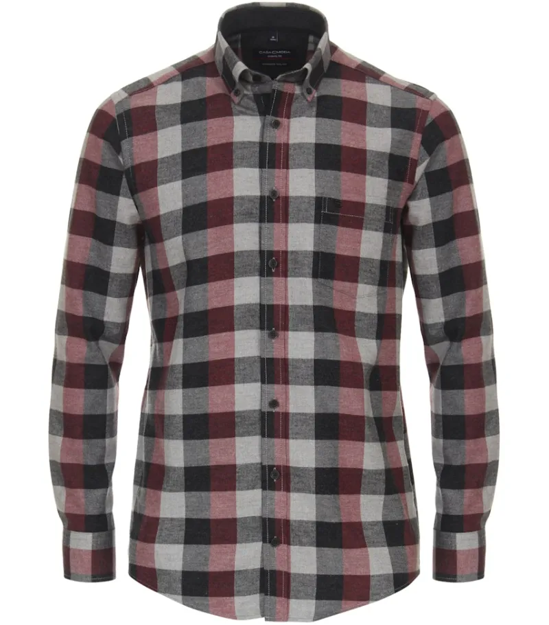 CASAMODA Hemden|Big Boys*Flanellhemd Rot