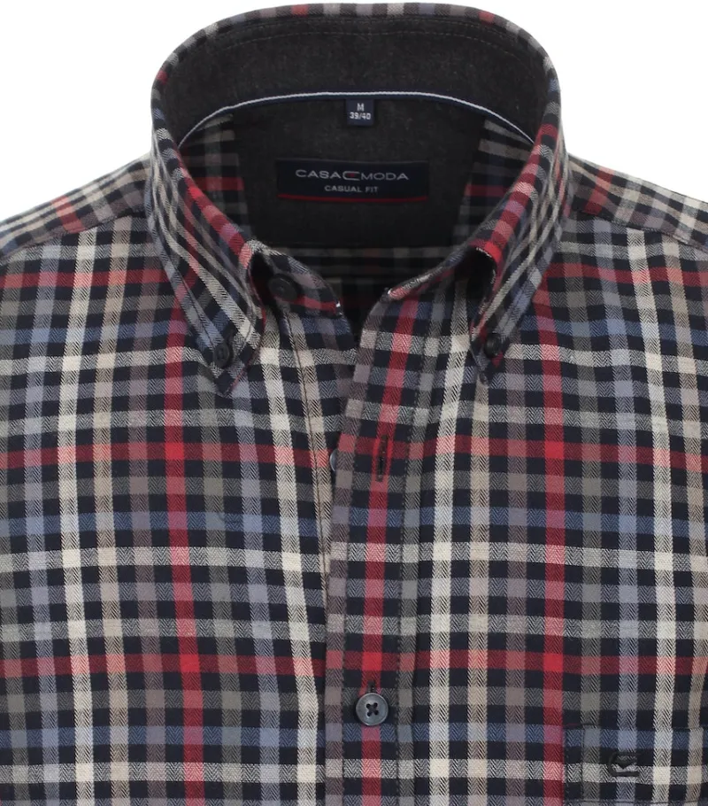 CASAMODA Hemden|Big Boys*Flanellhemd Rot