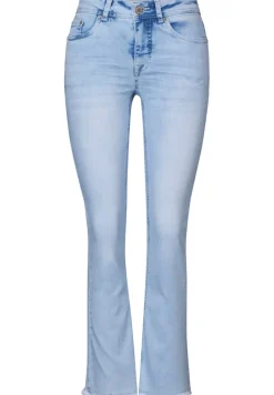 STREET ONE STUDIO Jeans*Flared Jeans bleach wash