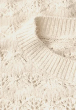 Street One Pullover & Sweatshirts*Flauschiger Strukturpullover soft beige