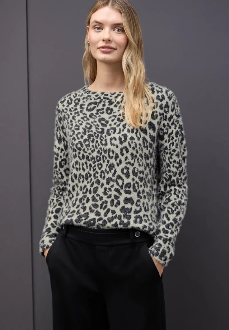 Street One Shirts*Flauschiges Shirt soft beige